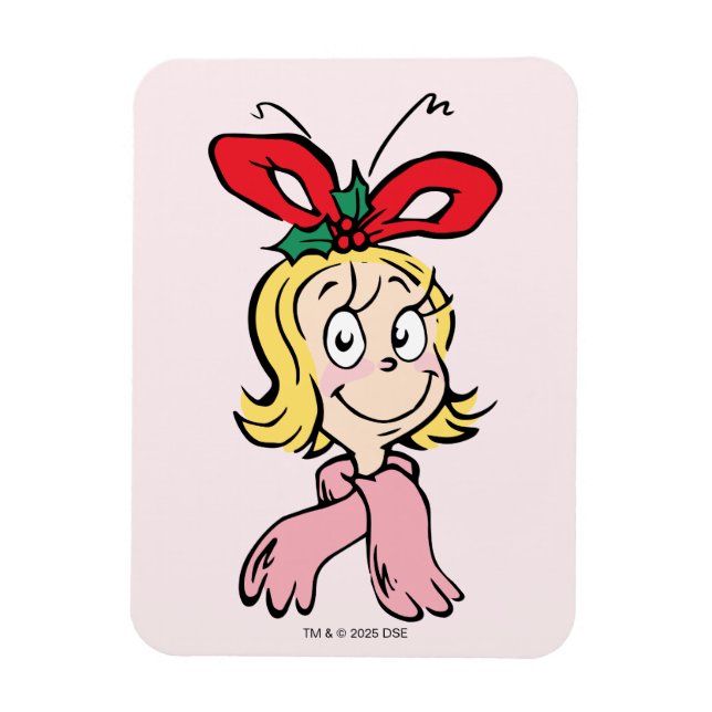Magnet Flexible Sweet Cindy Lou Who Portrait (Vertical)