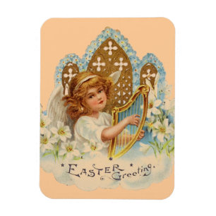 Magnet Flexible Sweet Vintage Ange de Pâques