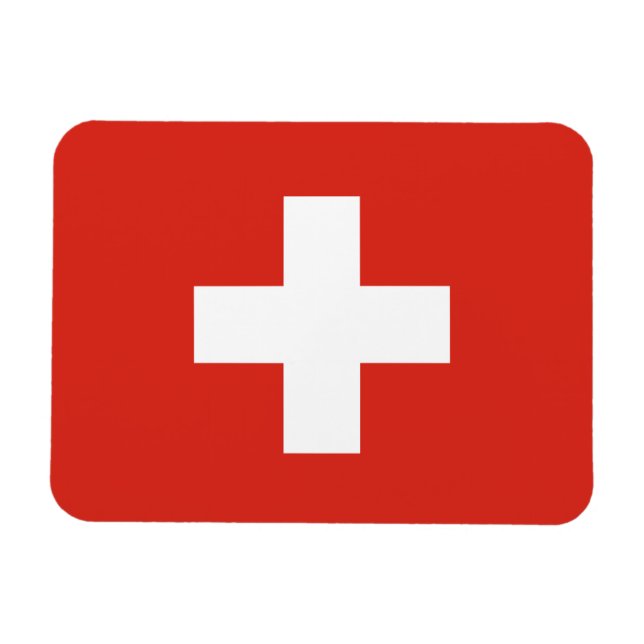 Magnet Flexible Switzerland Flag (Horizontal)
