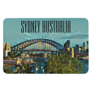 Magnet Flexible sydney skyline australie