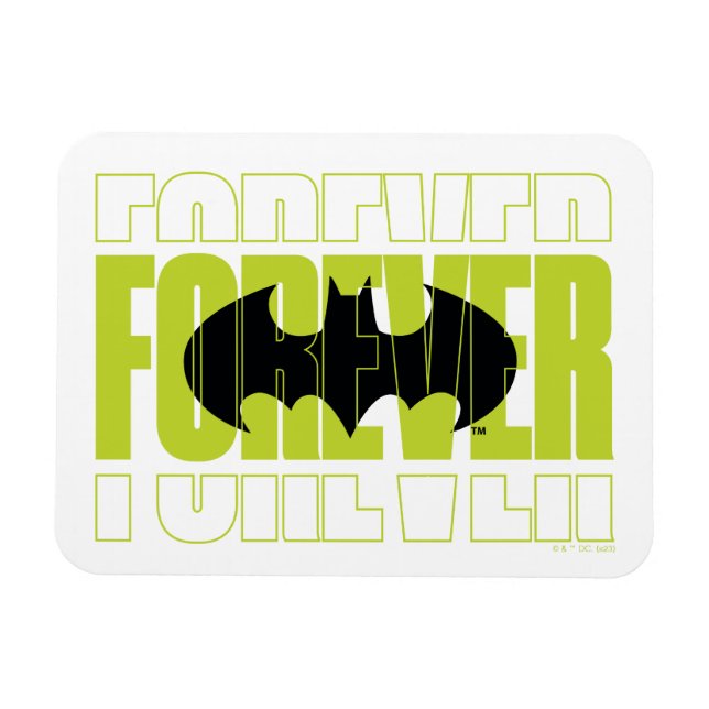 Magnet Flexible Symbole de typographie de Batman (Horizontal)