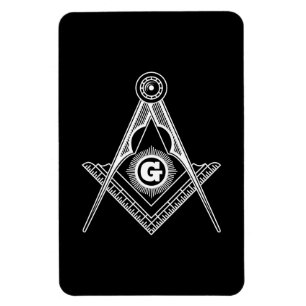 Magnet Flexible Symbole franc-maçonnerie