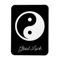 Symbole Yin Yang - tatouage solide design 2
