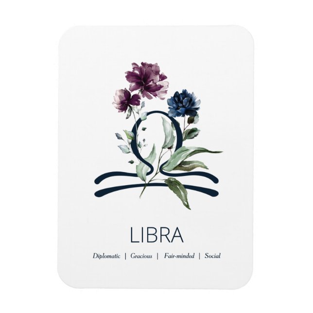 Magnet Flexible SYMBOLE Zodiaque Libra (Vertical)