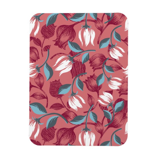 Magnet Flexible Symphonie Tulip : Motifs floraux (Vertical)