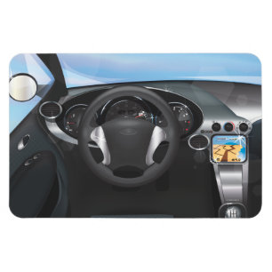 Magnet Flexible Tableau de bord de voiture de sport