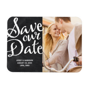 Magnet Flexible Tableau de bord rustique   Photo Enregistrer la da