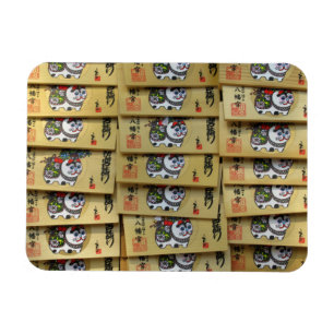 Magnet Flexible Tablettes de prière du chat chanceux : Tokyo, Japo