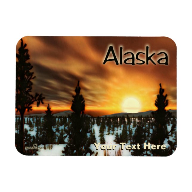Magnet Flexible Taïga Sun - Alaska (Horizontal)