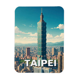 Magnet Flexible Taipei 101 Taïwan