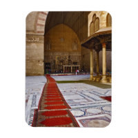 Tapis de prière menant à une mosquée islamique, Le