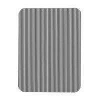 Tapis de souris minimaliste à rayure noire de luxe
