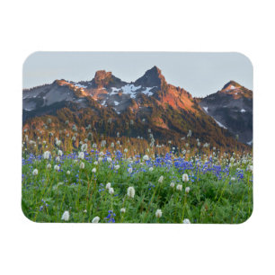 Magnet Flexible Tatoosh Range and Wildflowers Mt. Rainier