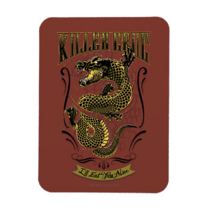 Magnet Flexible Tatouage de Croc de tueur du peloton   de suicide