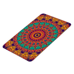 Magnet Flexible Tattoo Kaleidoscope Fractal