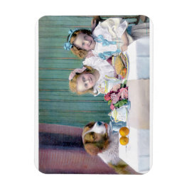 Magnet Flexible Tea Party vintage