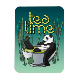 Magnet Flexible Tea Time Panda