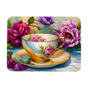 Magnet Flexible Tea Time - Tea Cup Art