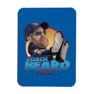 Magnet Flexible Ted Lasso   Coach Beard Bobblehead