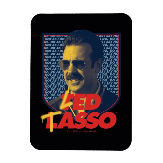 Magnet Flexible Ted Lasso | Insigne Led Tasso (Vertical)