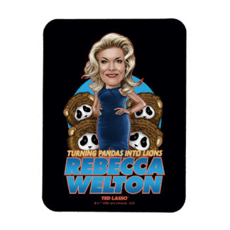 Magnet Flexible Ted Lasso | Rebecca Welton Bobblehead