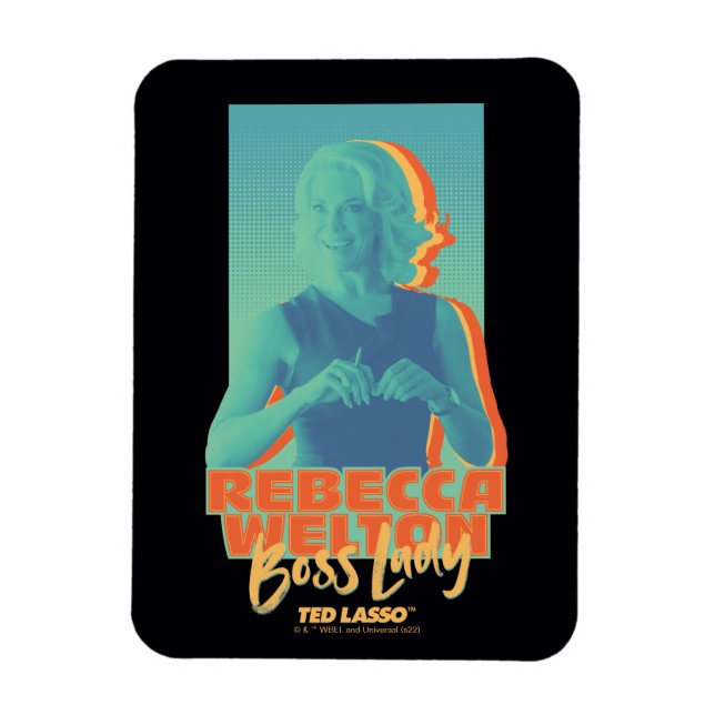 Magnet Flexible Ted Lasso | Rebecca Welton Boss Lady Graphic (Vertical)