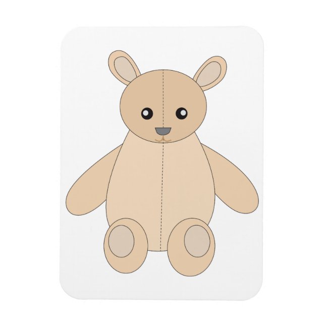 Magnet Flexible Teddy Bear (Vertical)