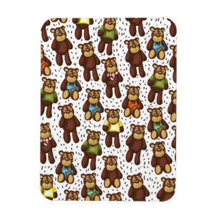 Magnet Flexible Teddy Bear motif