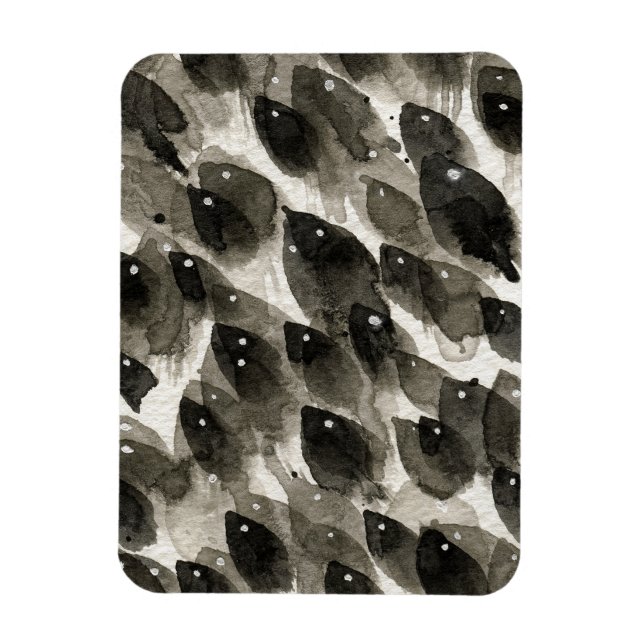 Magnet Flexible Tempête de poissons (Vertical)