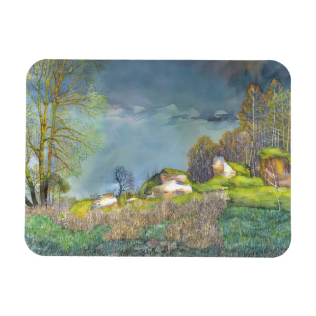 Magnet Flexible Tempête printanière (Horizontal)