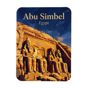 Magnet Flexible Temples d'Abou Simbel Égypte