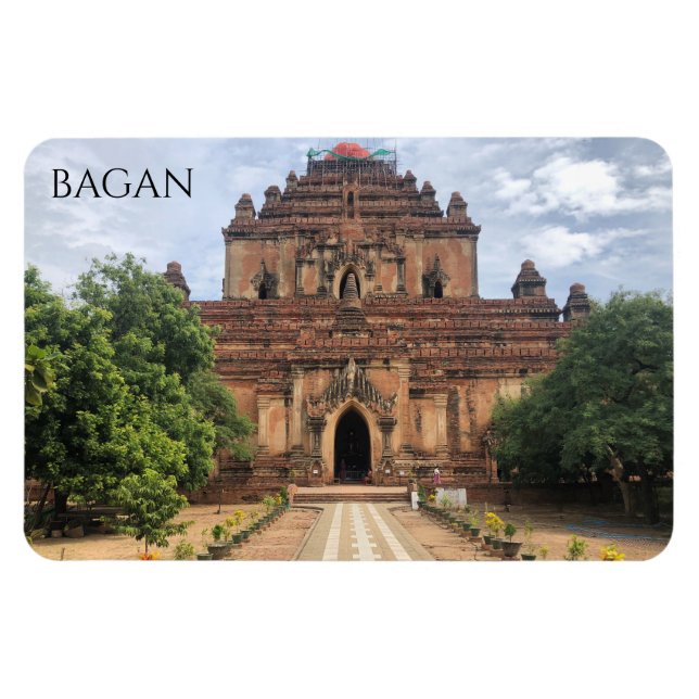 Magnet Flexible temples de bagan myanmar (Horizontal)