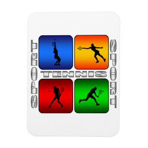 Magnet Flexible Tennis spectaculaire (femelle)
