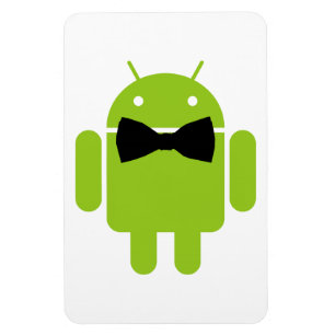 Magnet Flexible Tenue de soirée Robot Android Vert