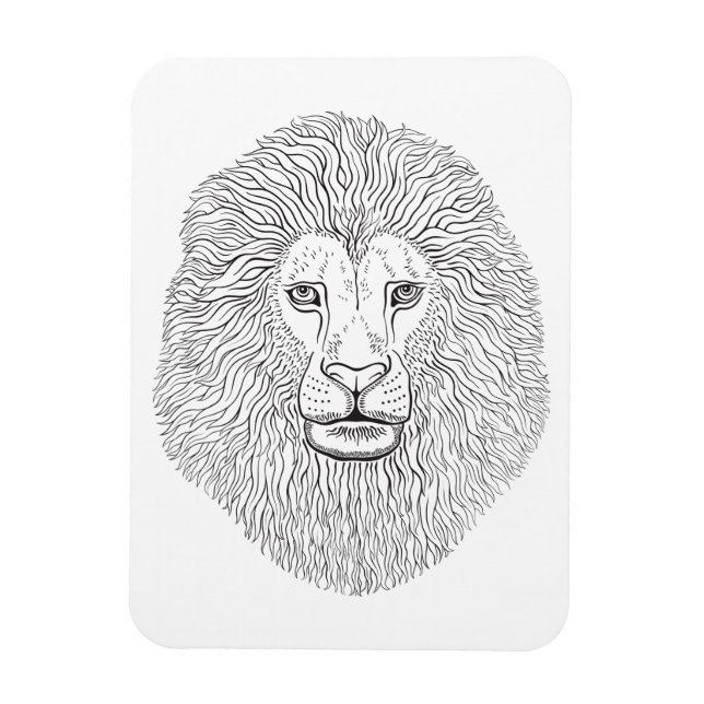 Magnet Flexible Tête de lion (Vertical)