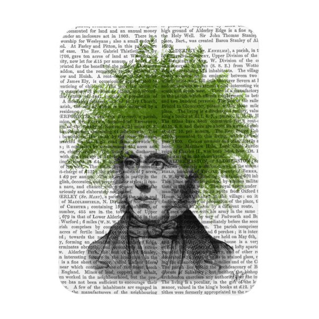 Magnet Flexible Tête du Plante Asparagus Fern (Vertical)