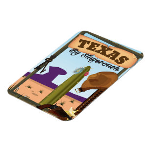 Magnet Flexible Texas By Stagecoach