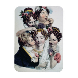 Magnet Flexible The Bride, vers 1820 (litho)