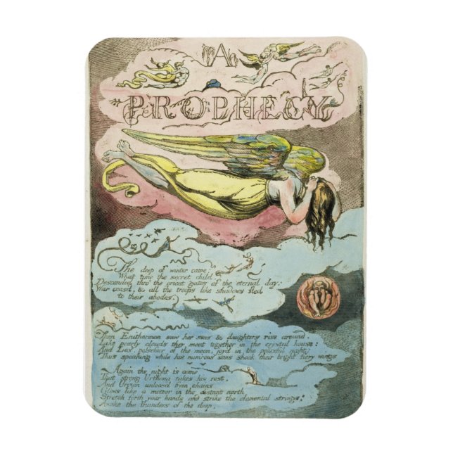 Magnet Flexible 'The Deep Winter Came...', assiette 5 de 'Europe.  (Vertical)