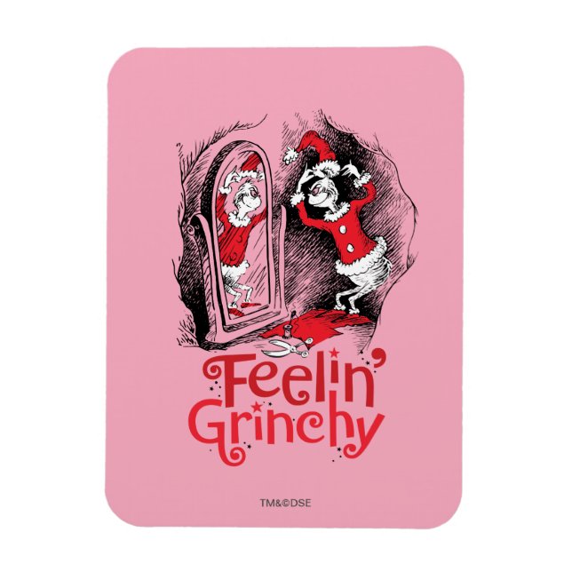 Magnet Flexible The Grinch | Feeling Grinchy (Vertical)