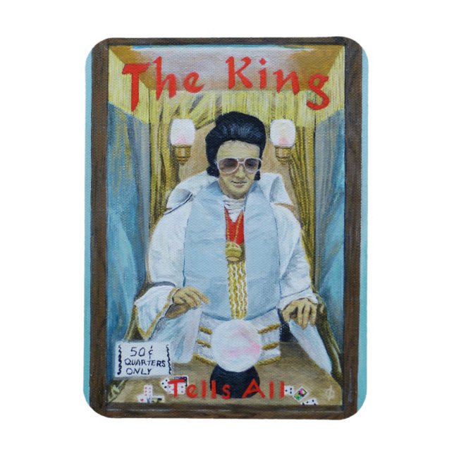 Magnet Flexible The King Tells All (Vertical)