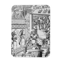 The Mint, after a woodcut in 'De'Institution de