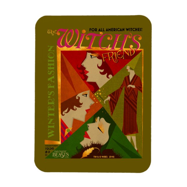 Magnet Flexible The Witch's Friend November Magazine (Vertical)