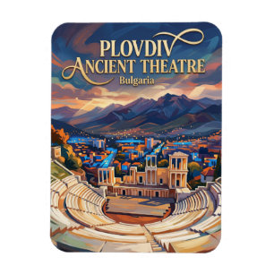 Magnet Flexible Théâtre antique de Plovdiv Bulgarie