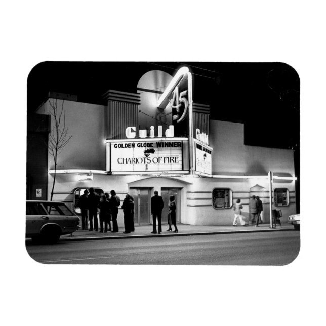 Magnet Flexible Théâtre de cinéma classique Aimant flexible (Horizontal)