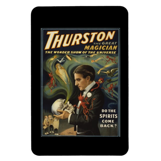 Magnet Flexible Thurston le grand magicien spiritueux (Vertical)