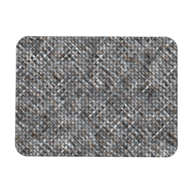 Magnet Flexible Tissu gris et tan (Horizontal)