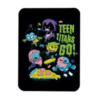 Titans Ados, allez ! | Gnarly 90's Pizza Graphic