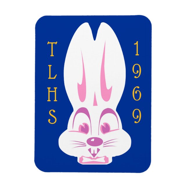 Magnet Flexible TLHS Bunny Boy Class de 1969 (Vertical)