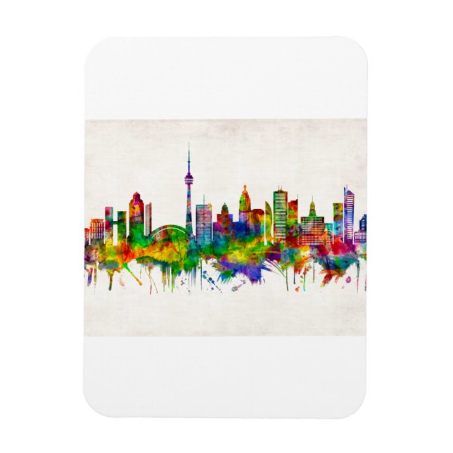 Magnet Flexible Toronto Canada Skyline (Vertical)
